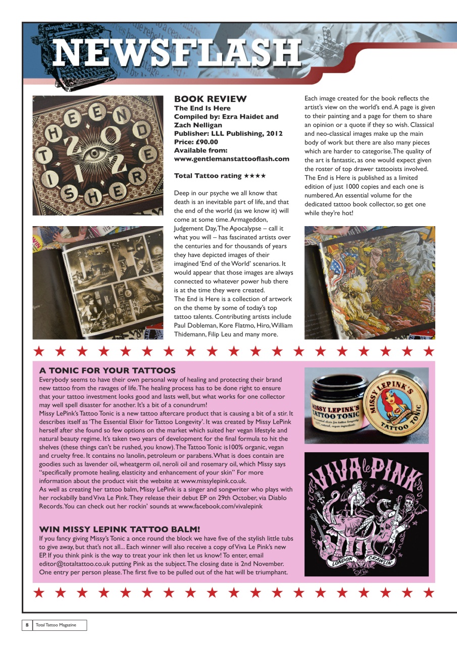 Total Tattoo Preview Pages
