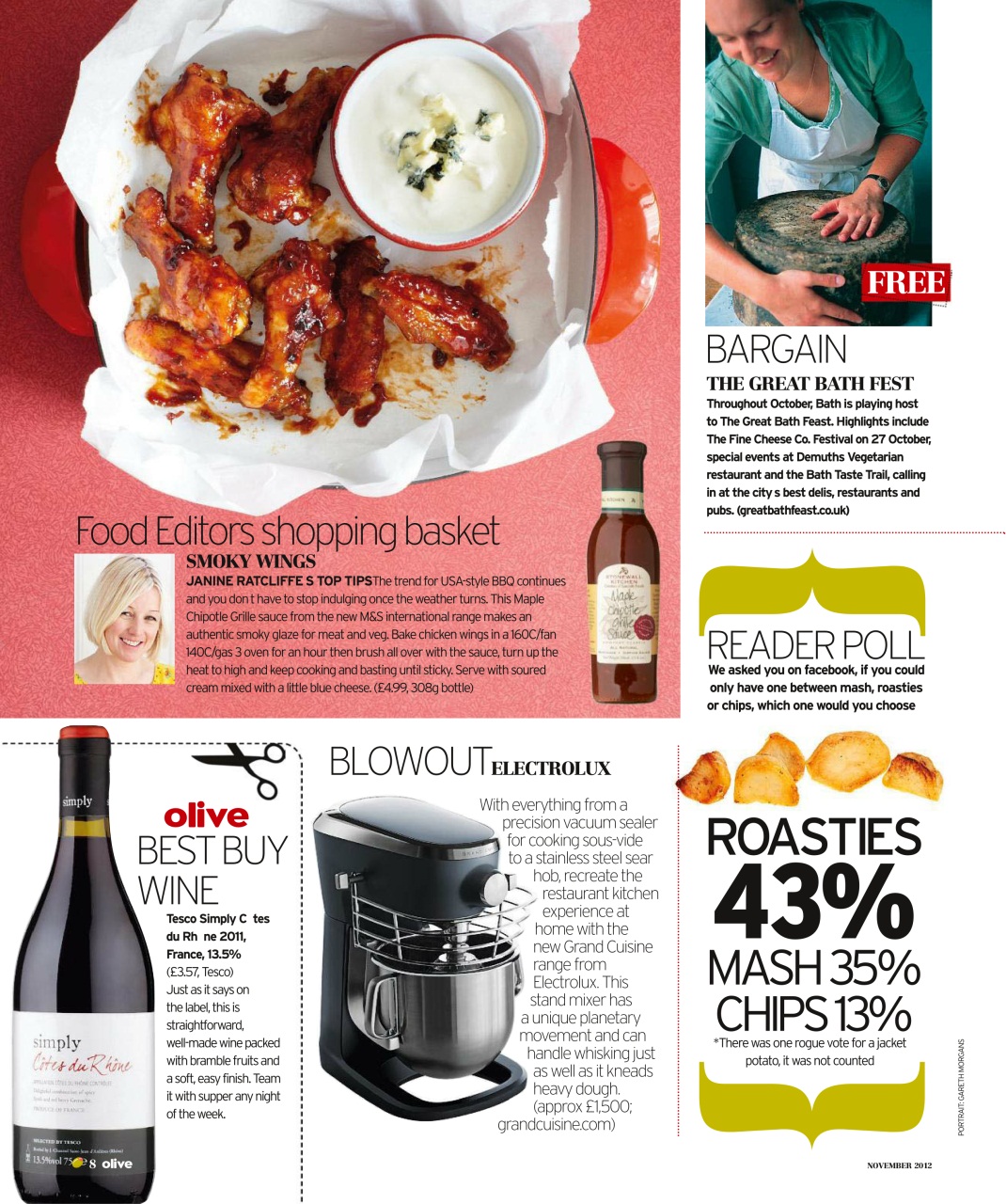 Olive Magazine Preview Pages