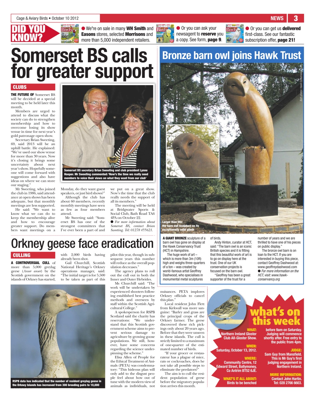 Cage & Aviary Birds Preview Pages