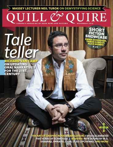 Quill & Quire issue November 2012