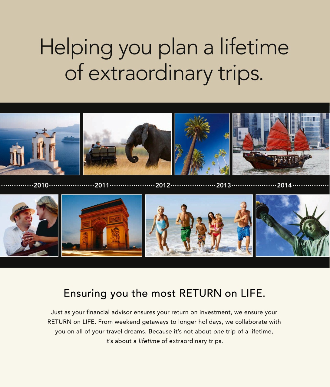 Luxury Travel Preview Pages