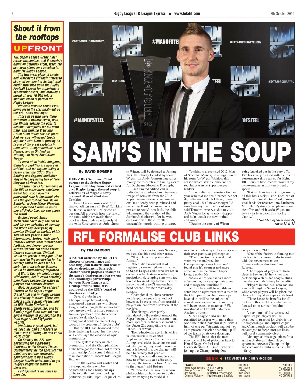 League Express Preview Pages