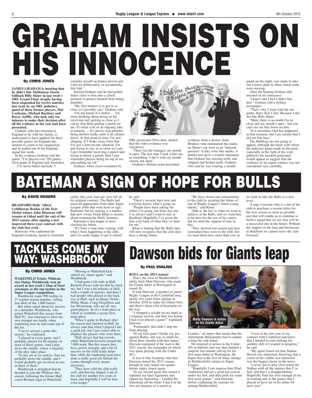 League Express Preview Pages