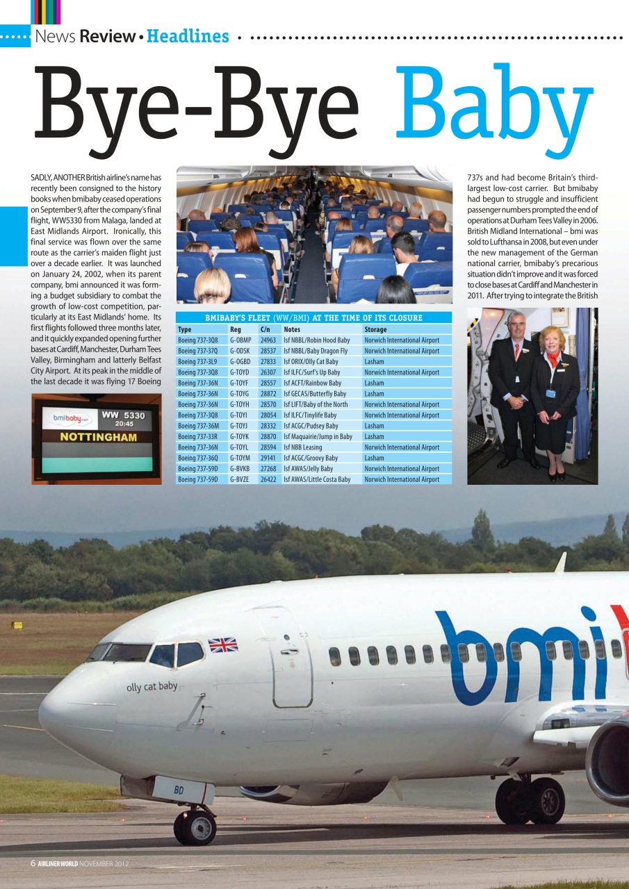 Airliner World Preview Pages