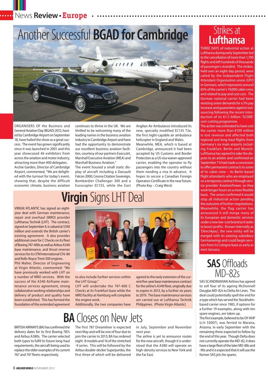 Airliner World Preview Pages