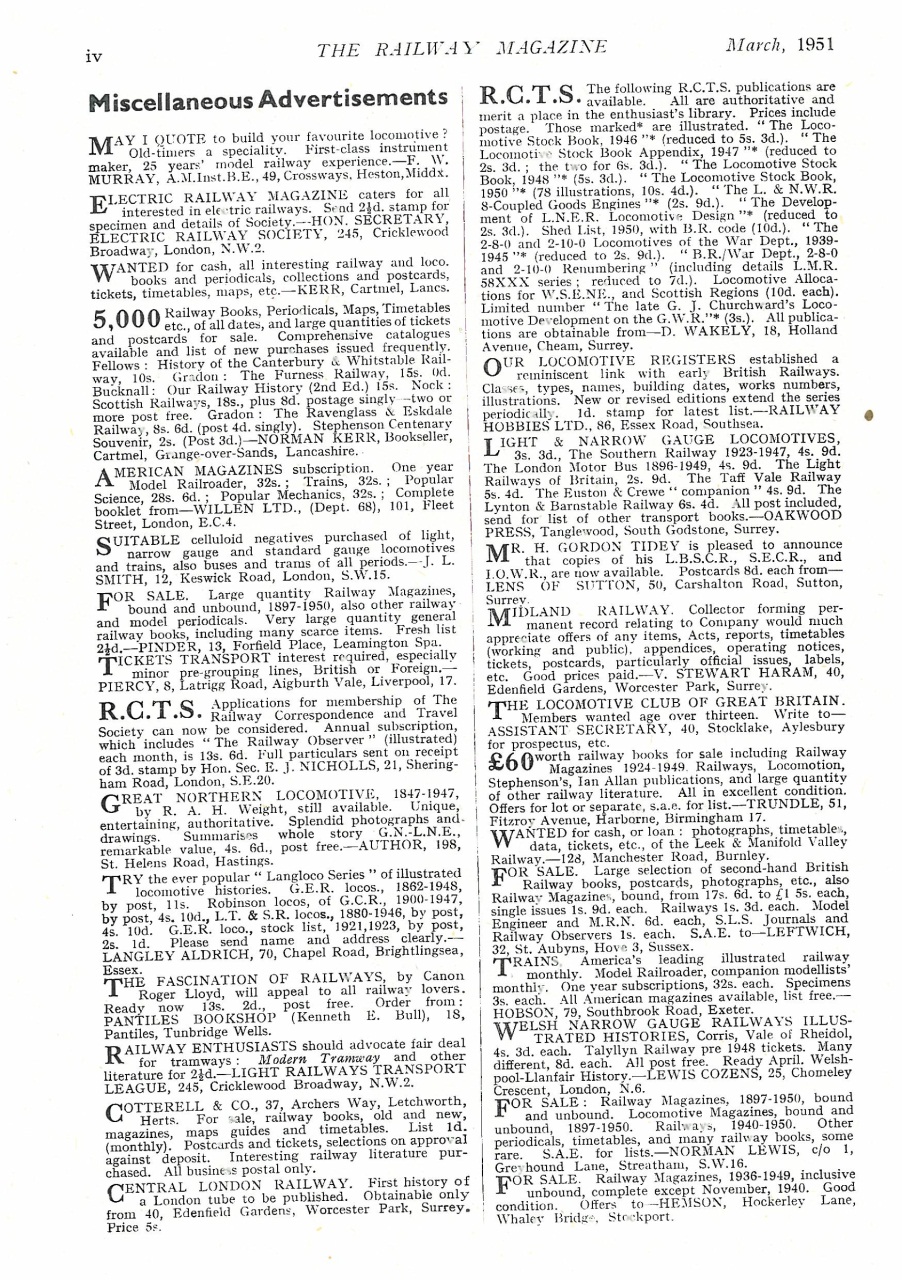 Railway Magazine Preview Pages