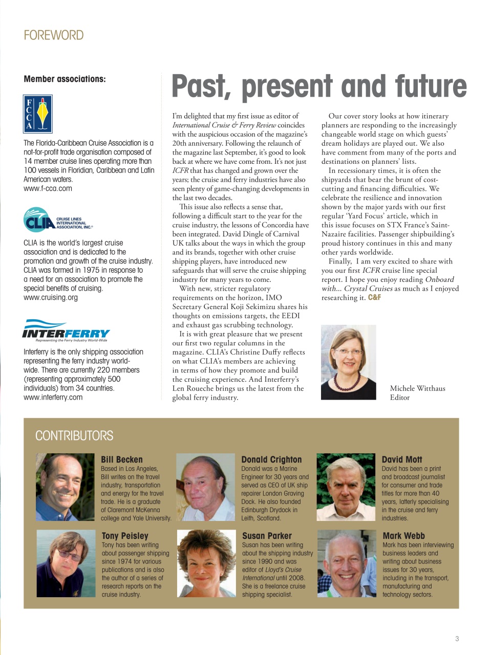 Cruise & Ferry Preview Pages