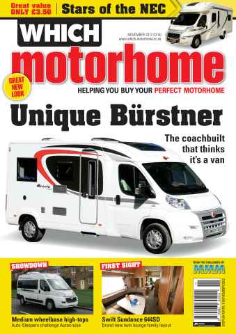 What Motorhome magazine issue November 2012 