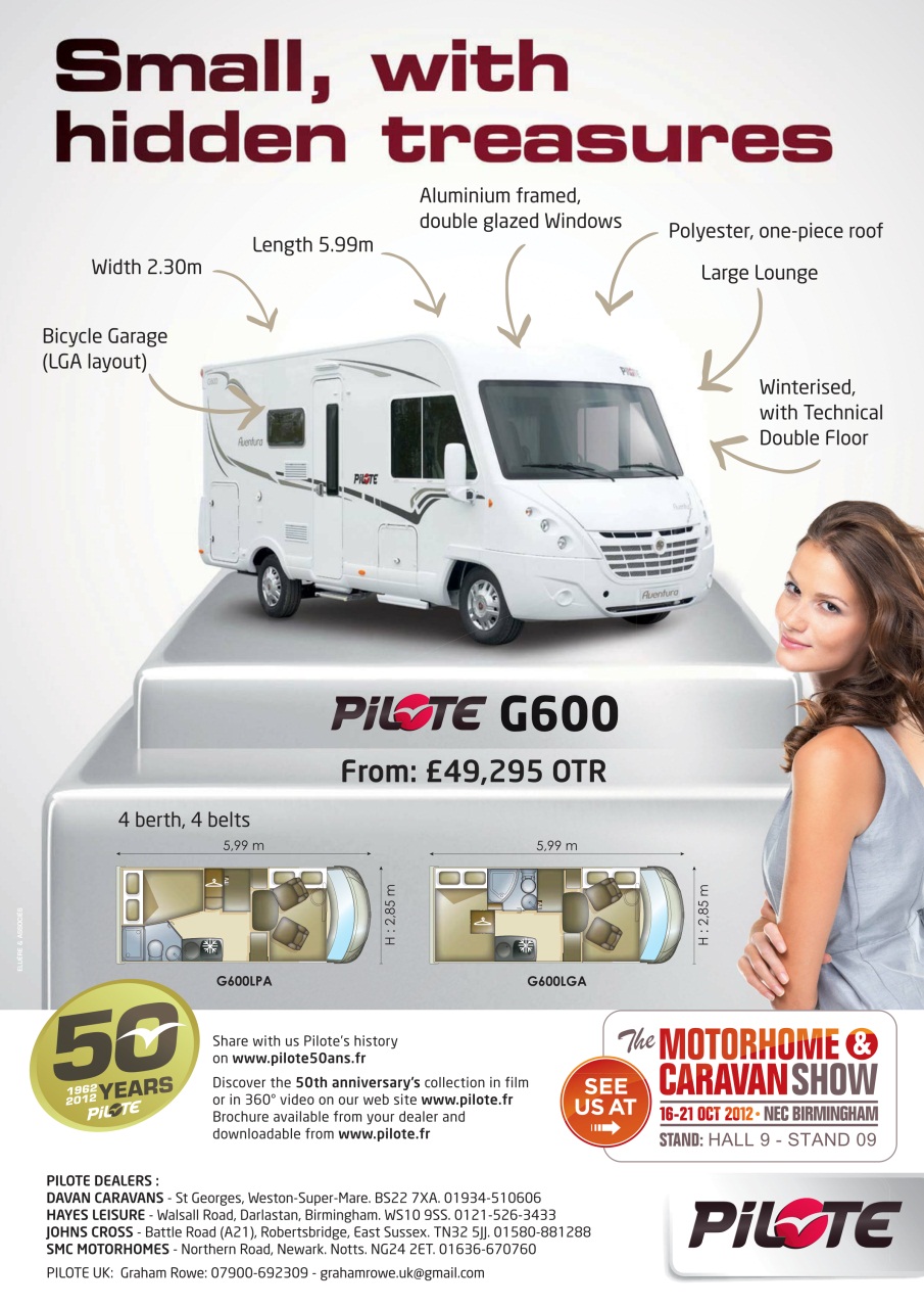 What Motorhome magazine Preview Pages
