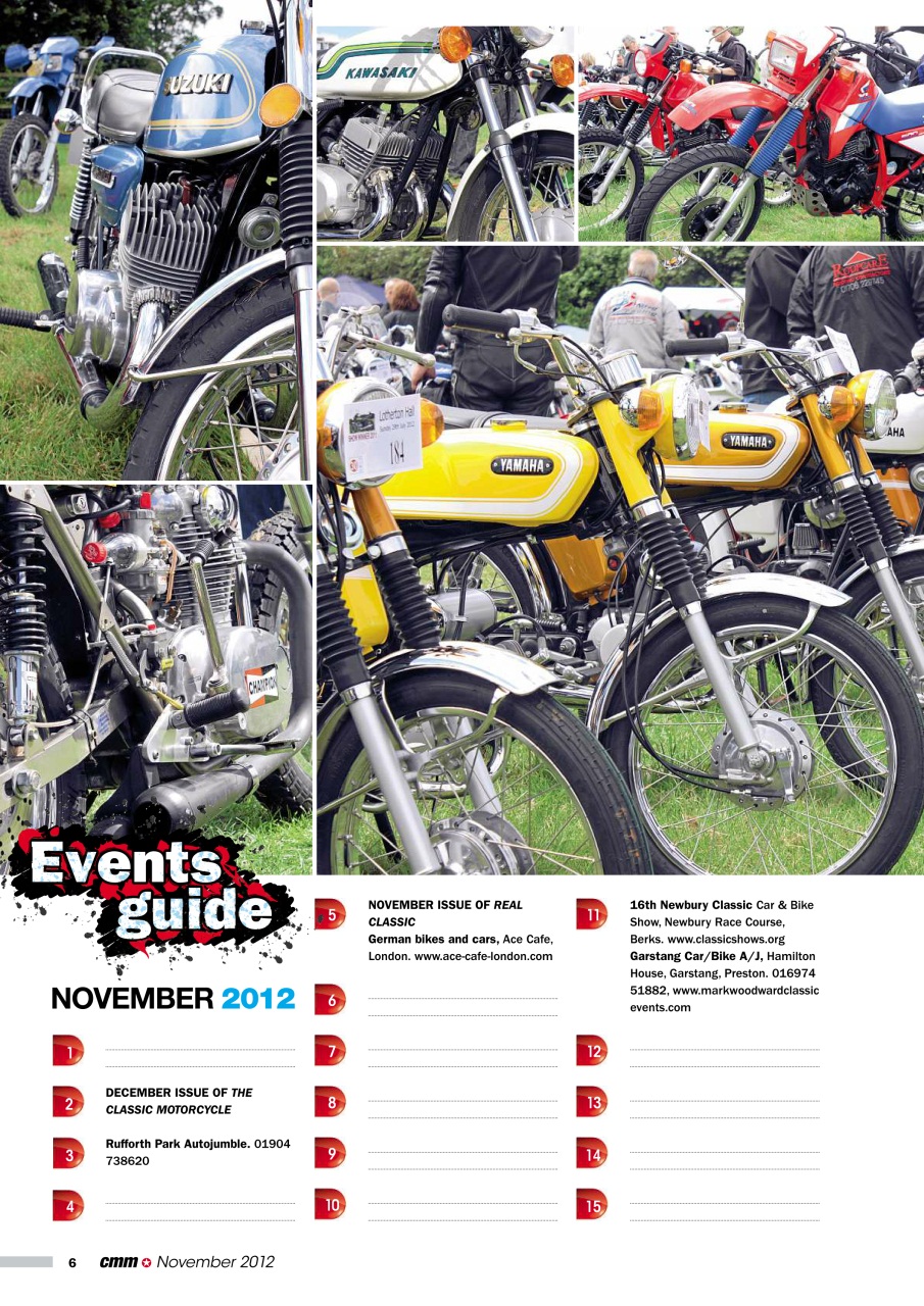 Classic Motorcycle Mechanics Preview Pages