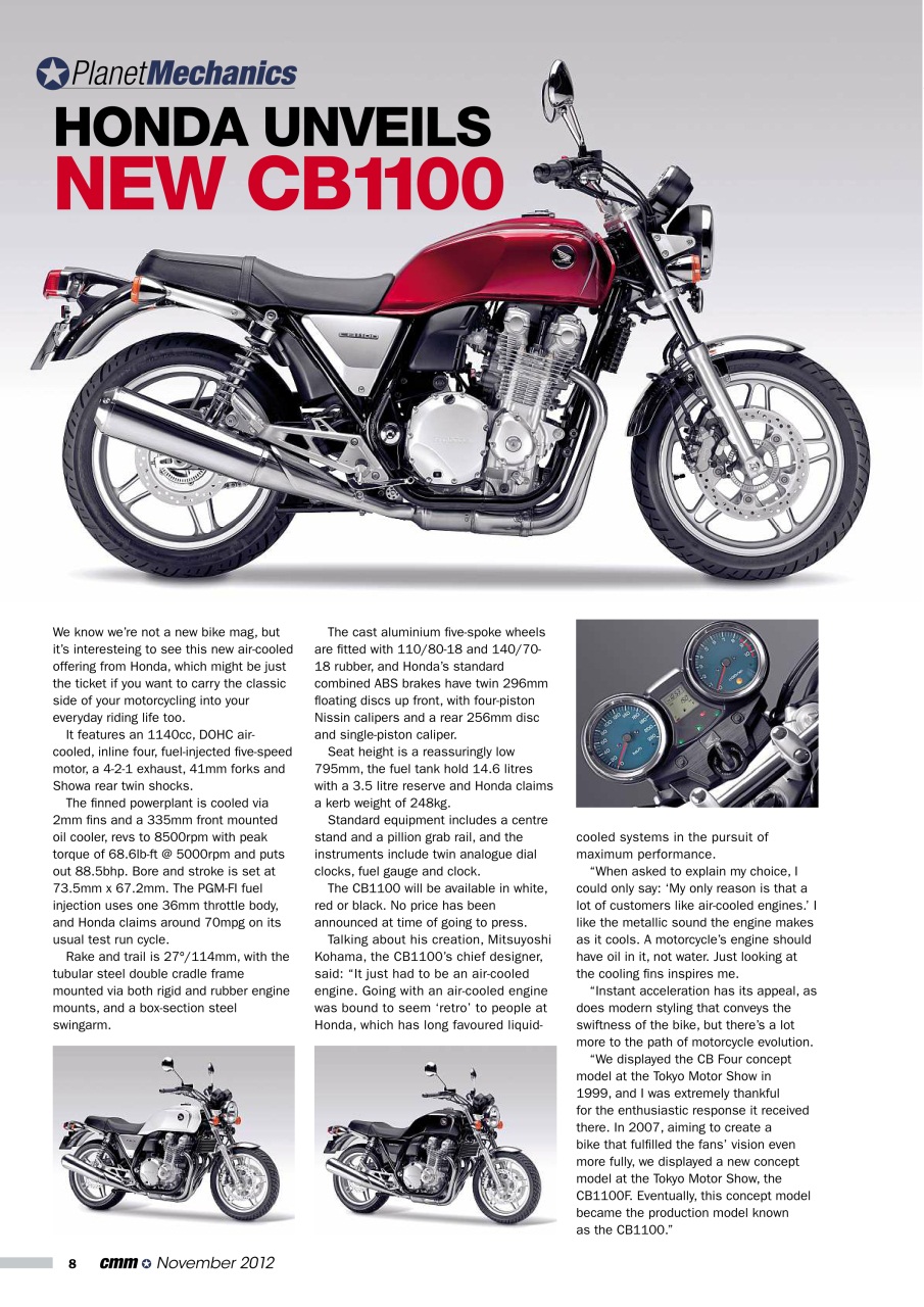 Classic Motorcycle Mechanics Preview Pages