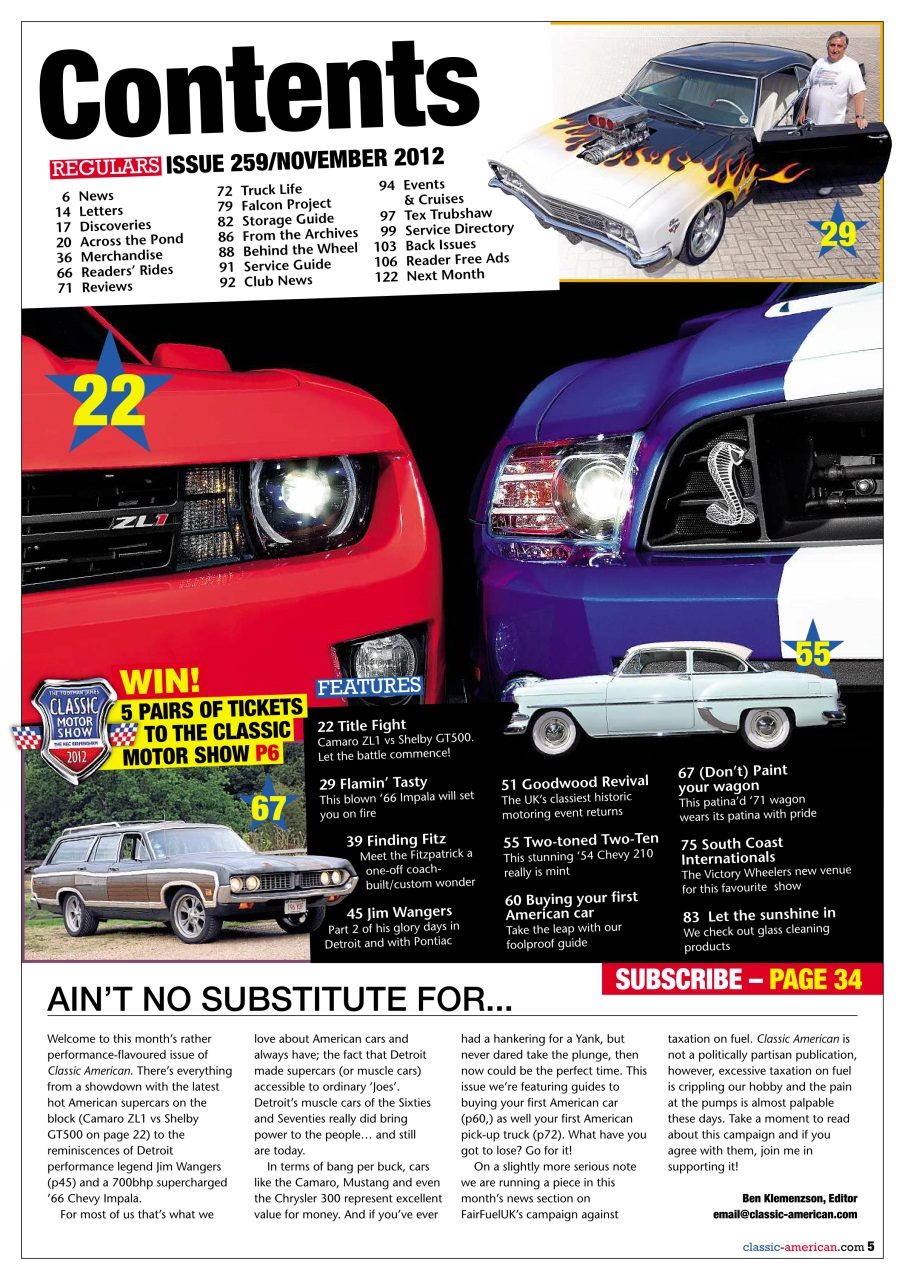 Classic American Magazine Preview Pages