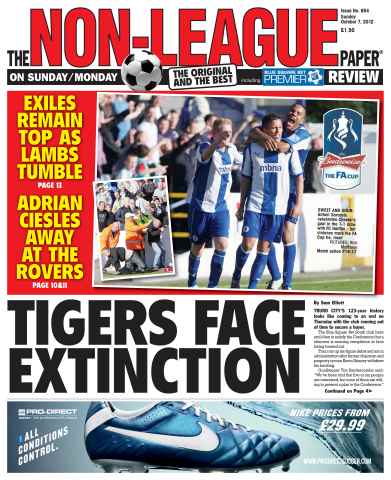 The Non-League Football Paper issue 7th October 2012
