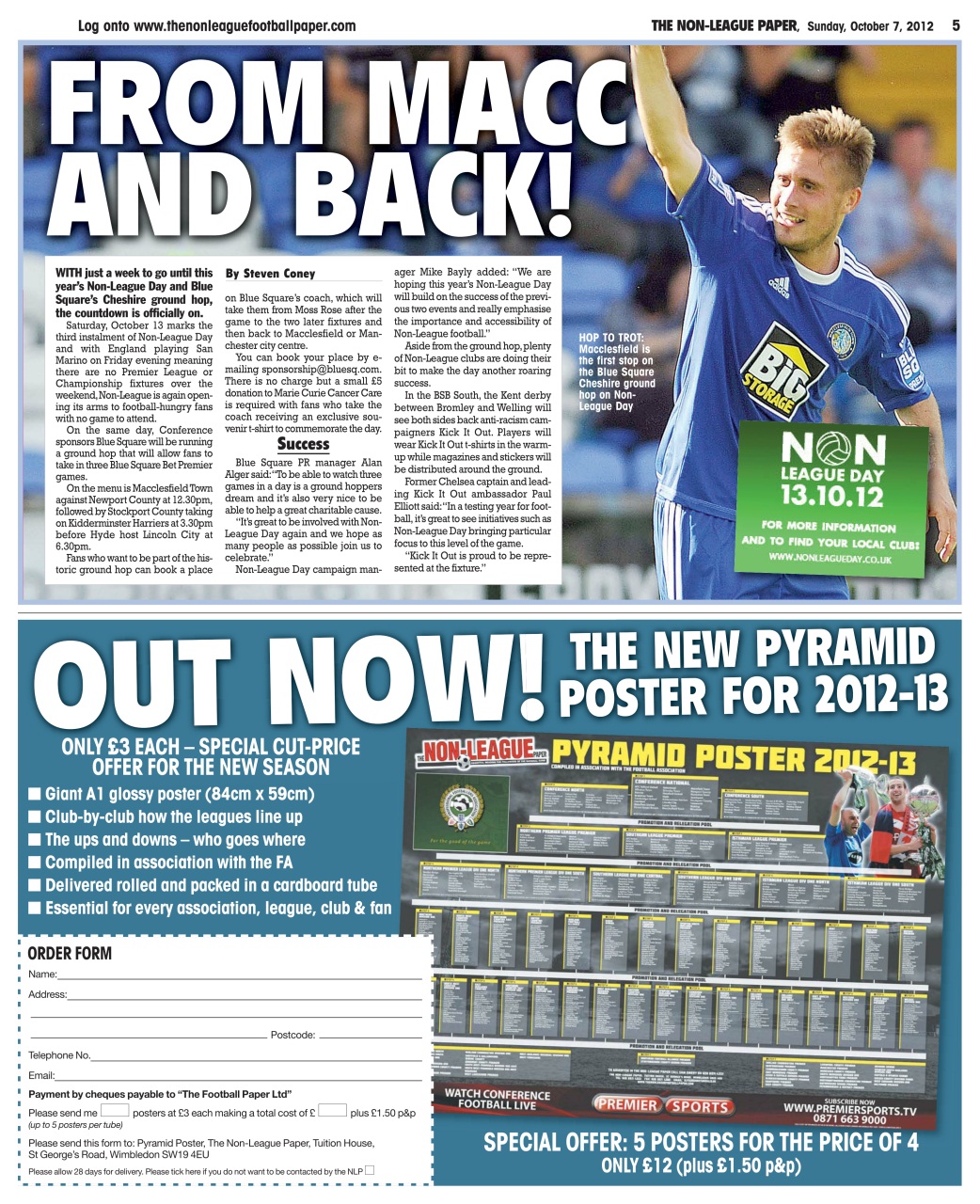 The Non-League Football Paper Preview Pages