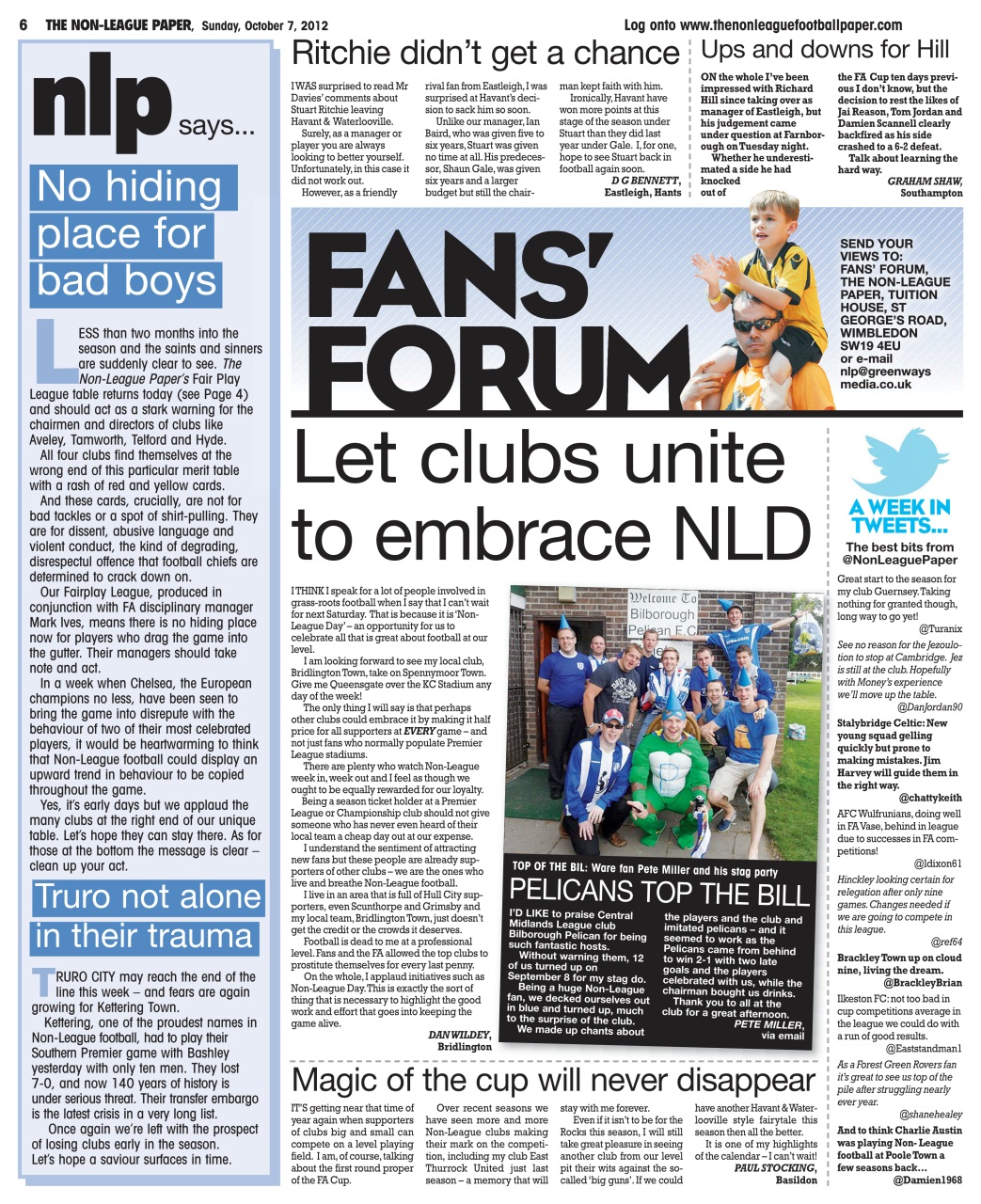 The Non-League Football Paper Preview Pages
