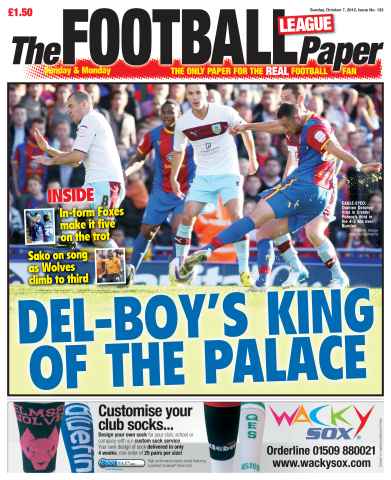 The Football League Paper issue 7th October 2012