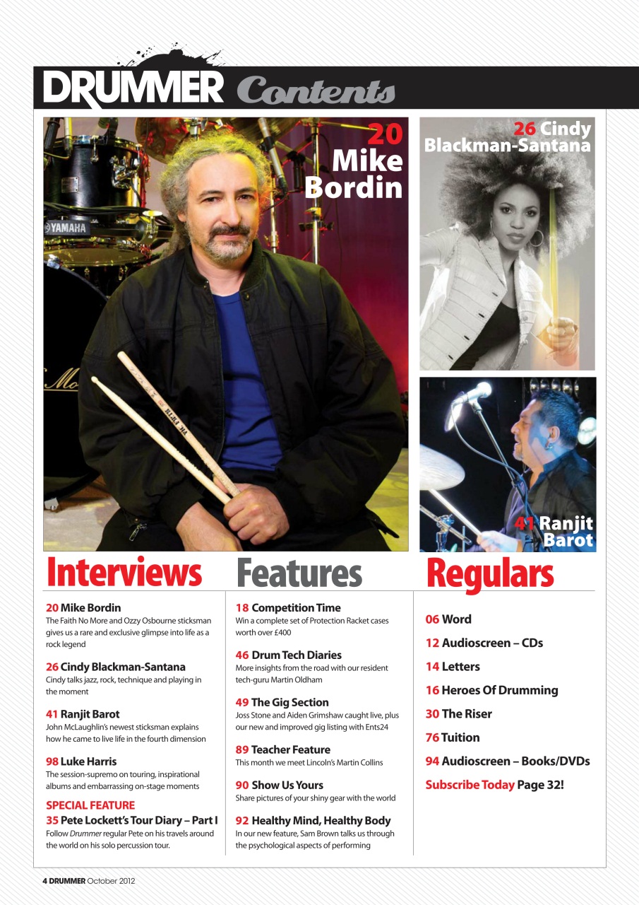 iDrum magazine: Never miss a beat Preview Pages