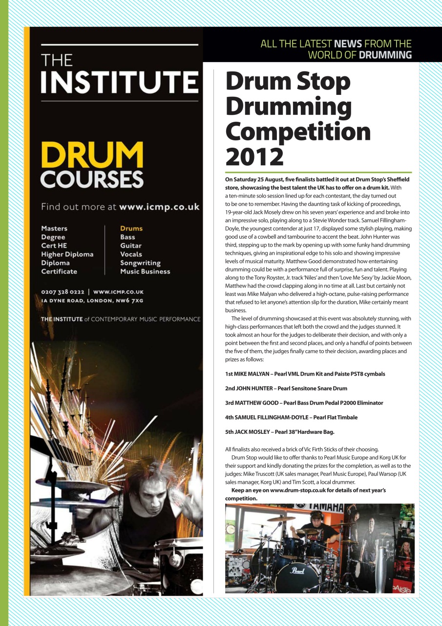 iDrum magazine: Never miss a beat Preview Pages