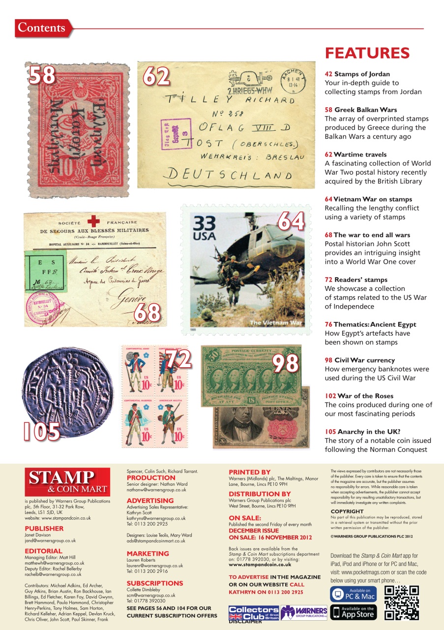 Stamp Collector Preview Pages