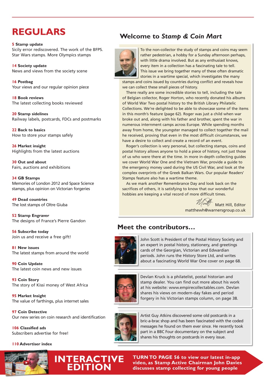 Stamp Collector Preview Pages