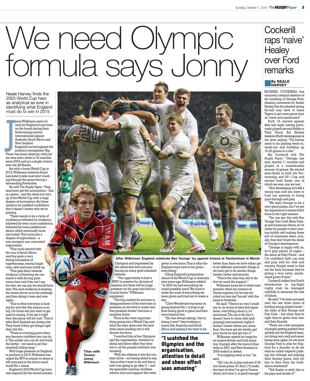 The Rugby Paper Preview Pages