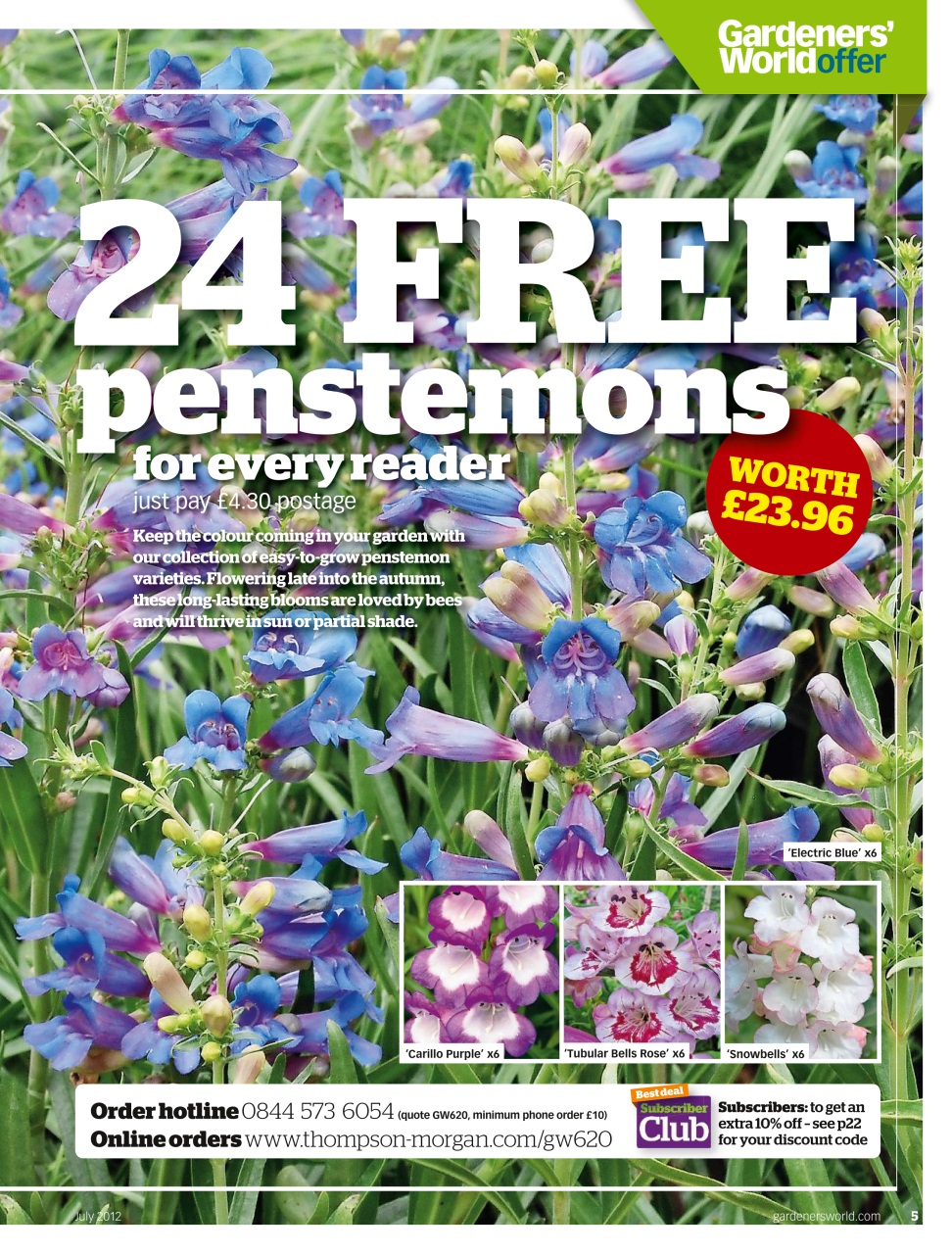 BBC Gardeners’ World Magazine Preview Pages