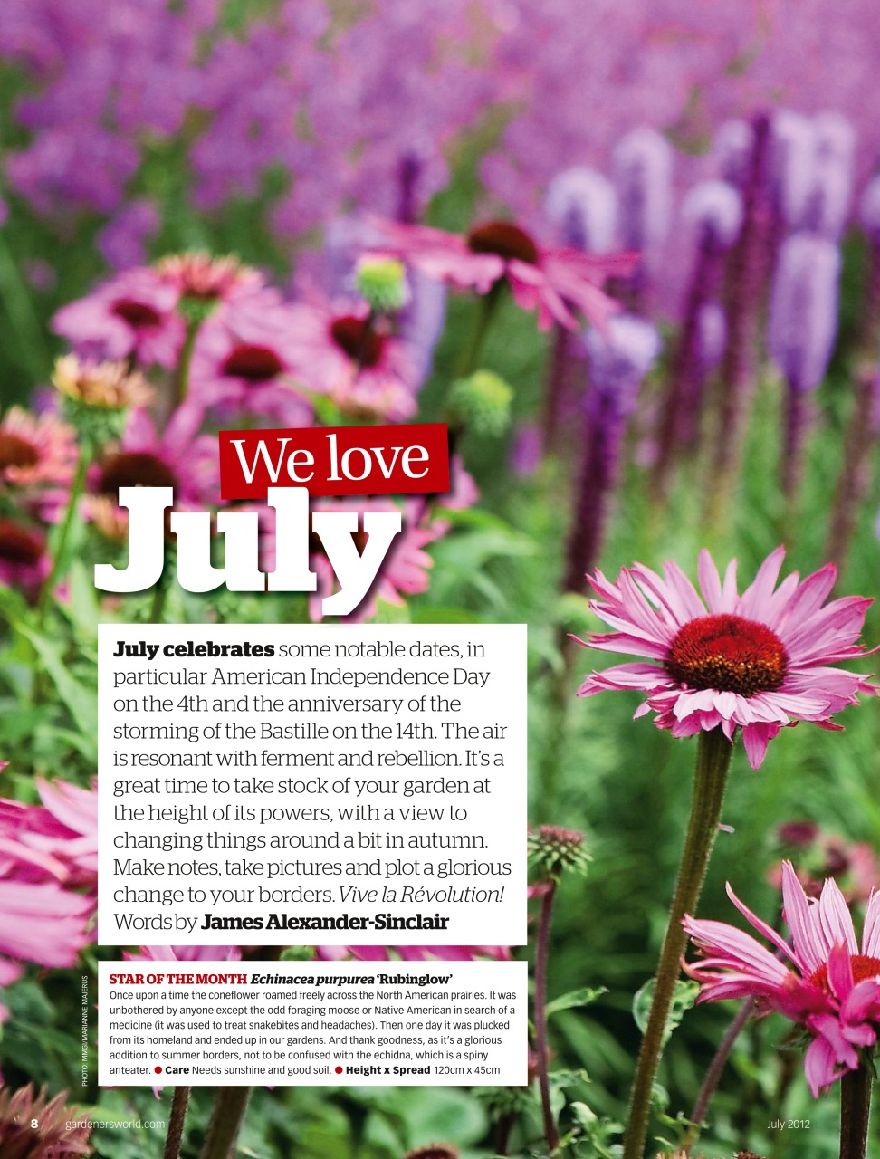 BBC Gardeners’ World Magazine Preview Pages