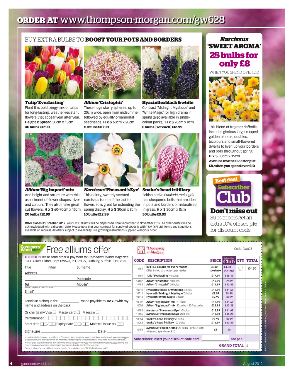 BBC Gardeners’ World Magazine Preview Pages