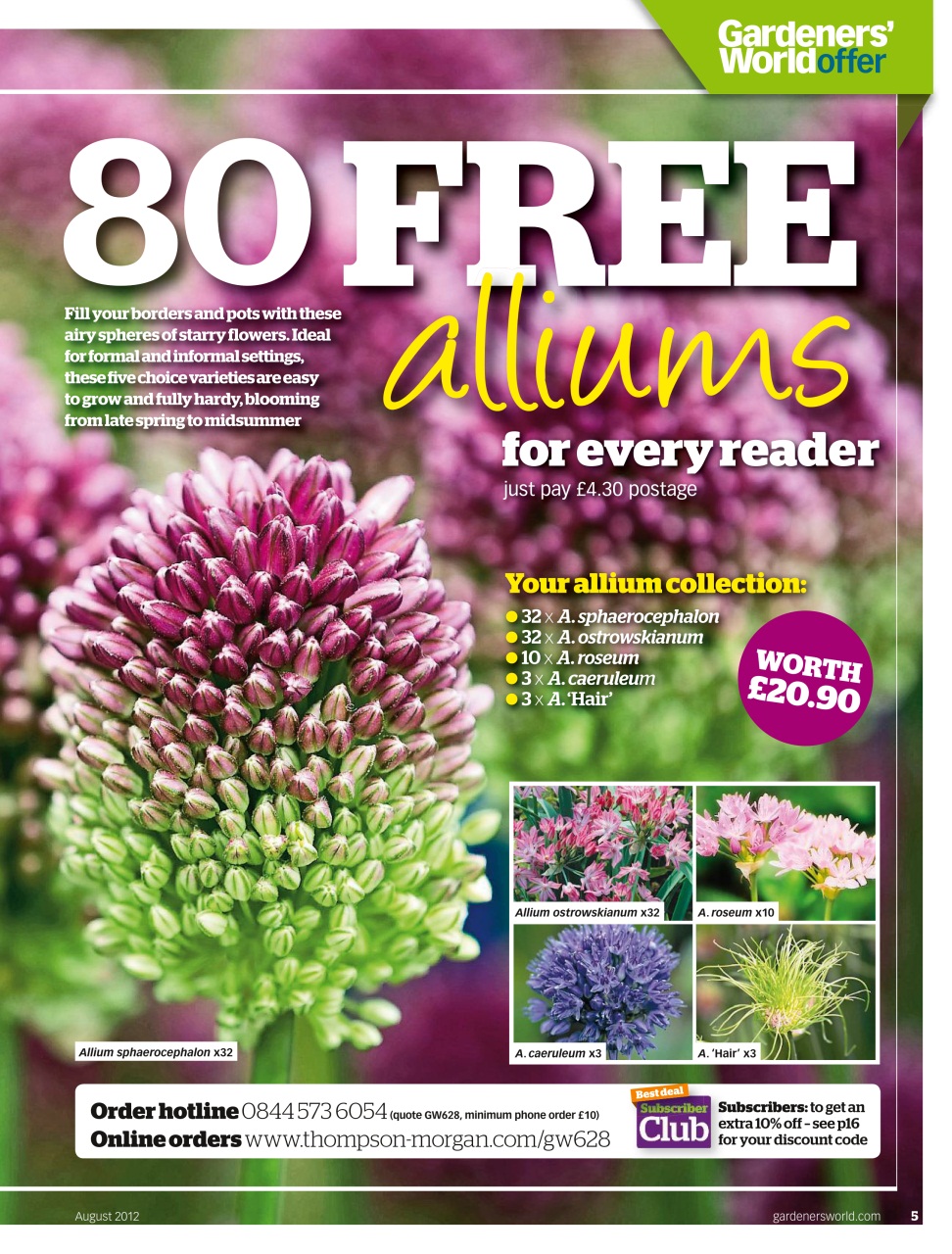 BBC Gardeners’ World Magazine Preview Pages