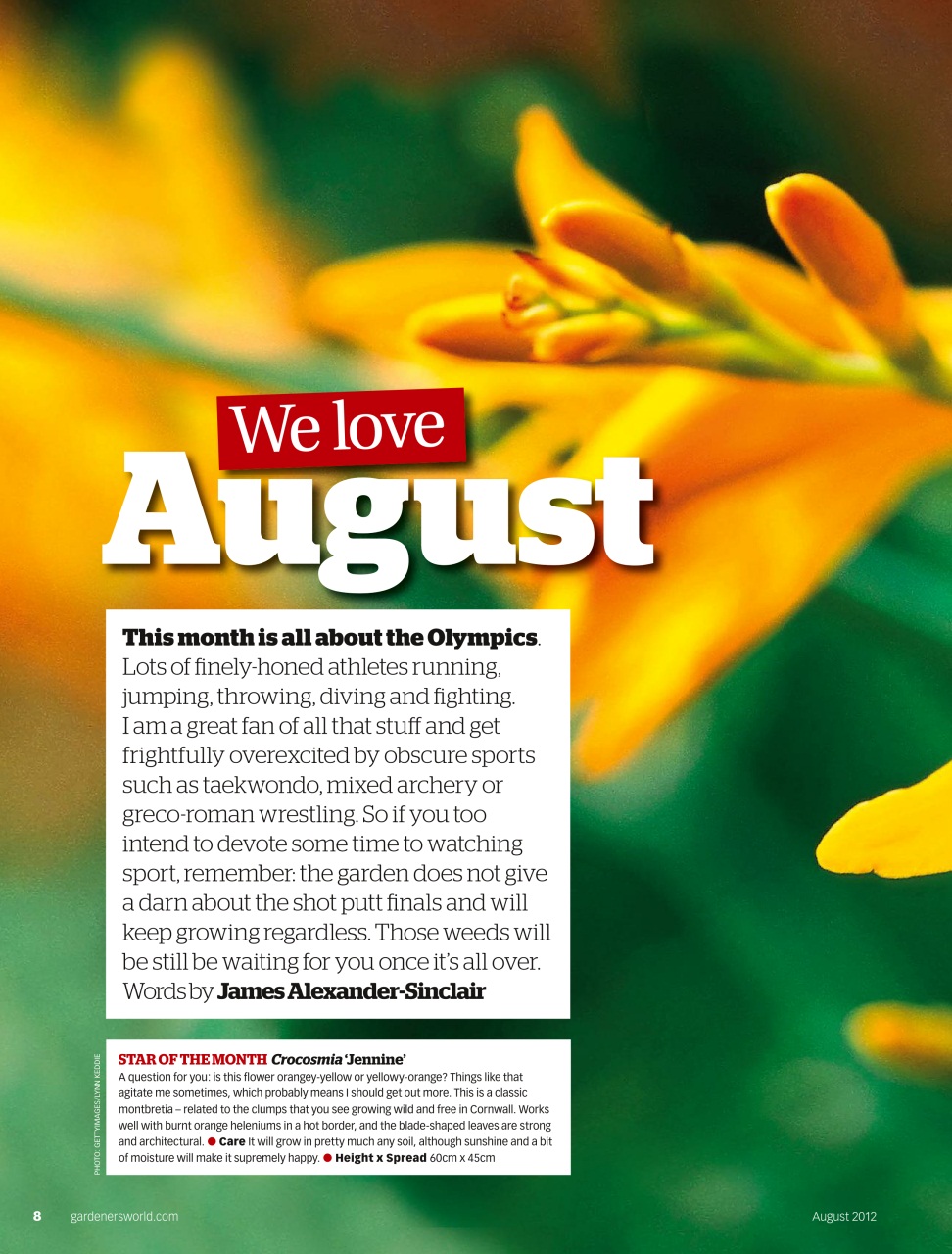 BBC Gardeners’ World Magazine Preview Pages