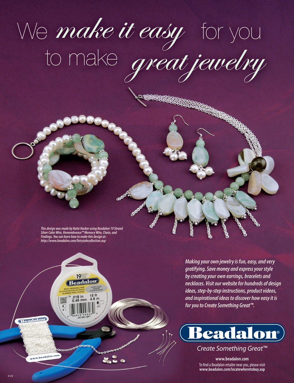 Making Jewellery Preview Pages