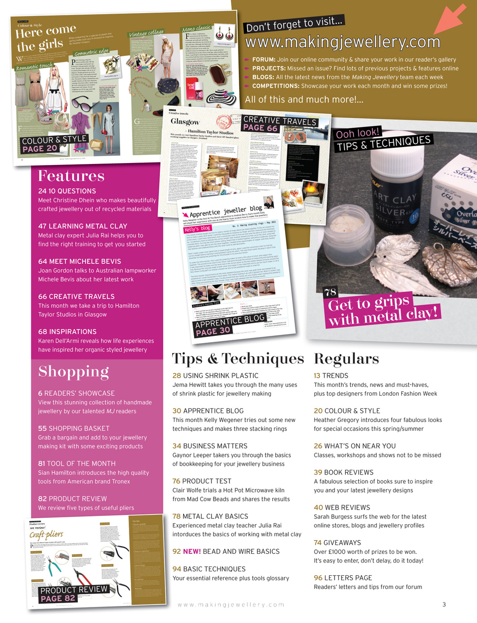 Making Jewellery Preview Pages