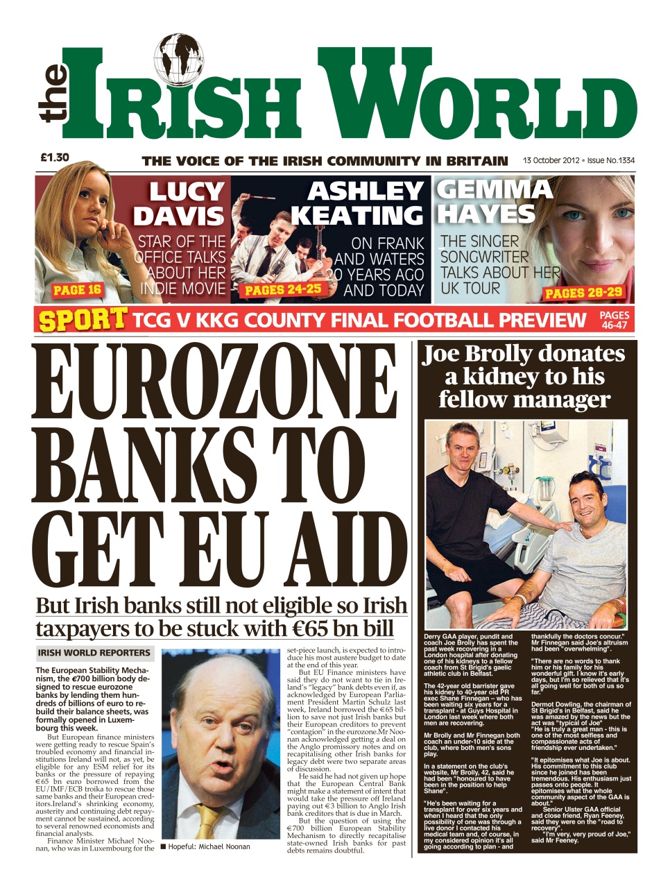 Irish World Preview Pages