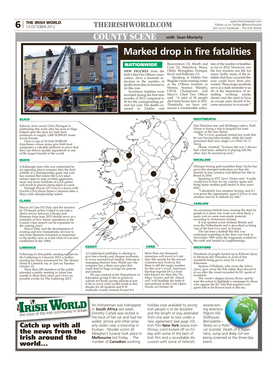 Irish World Preview Pages