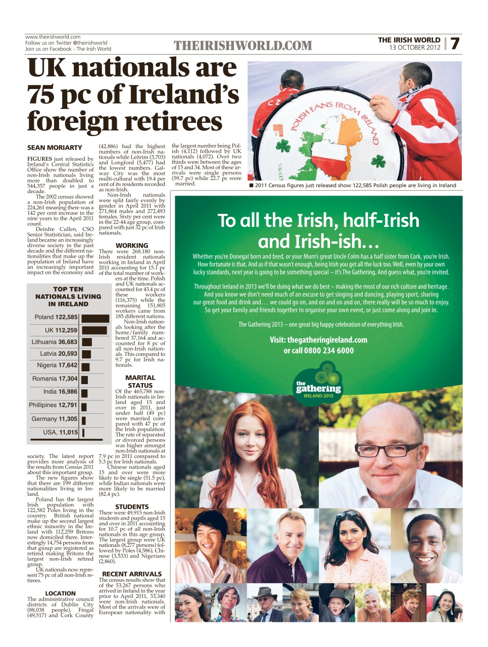 Irish World Preview Pages