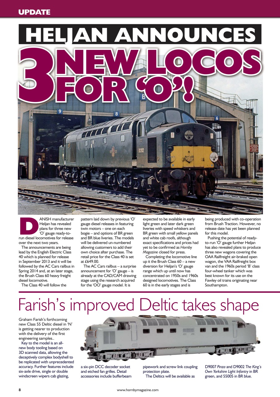 Hornby Magazine Preview Pages