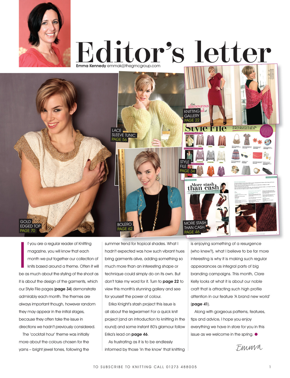 Knitting Preview Pages