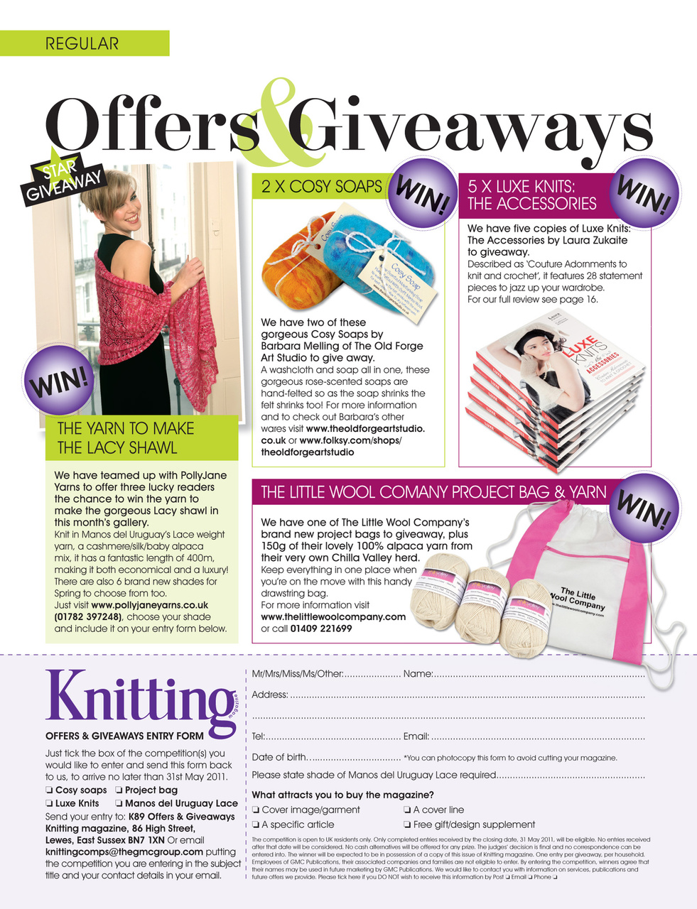 Knitting Preview Pages