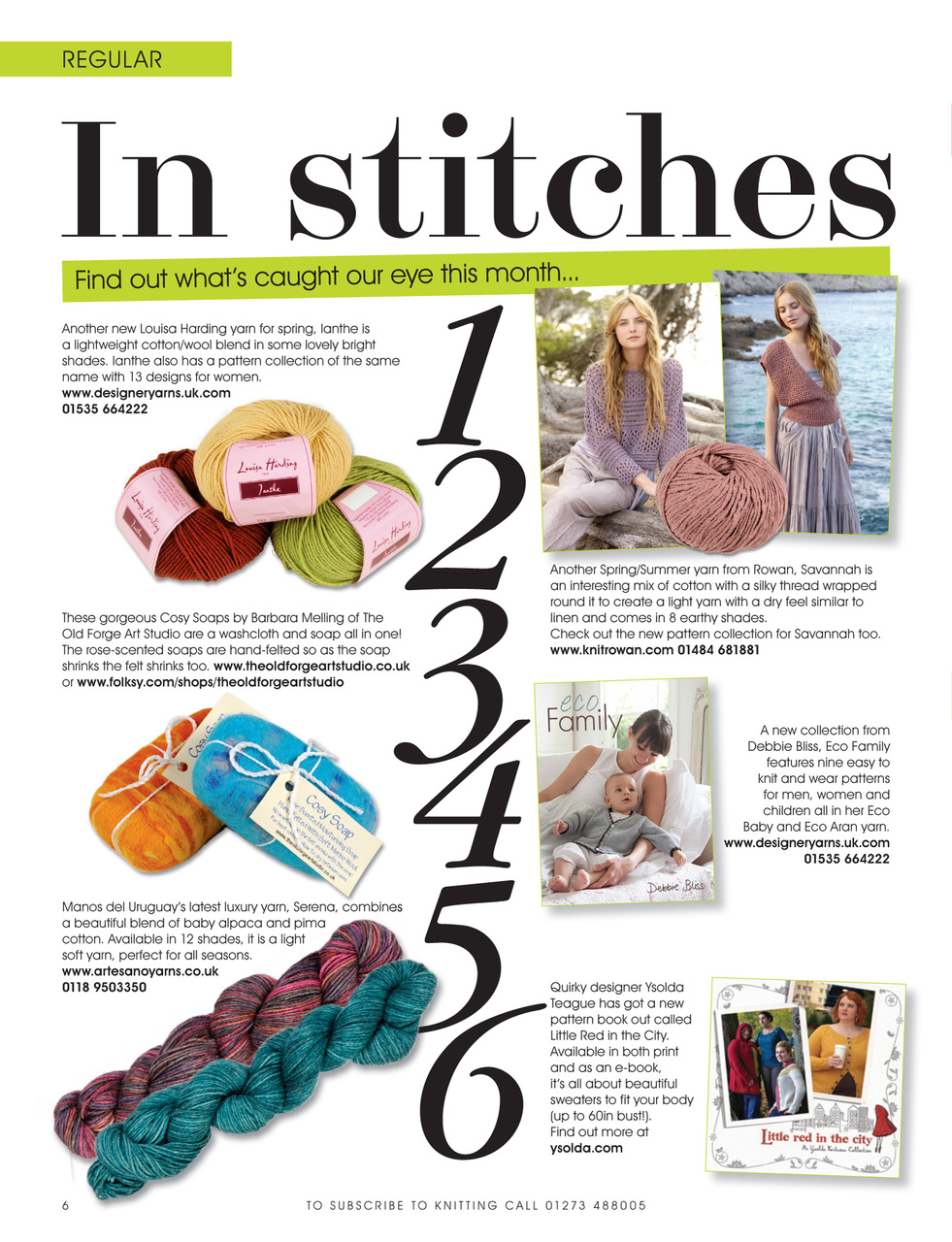 Knitting Preview Pages