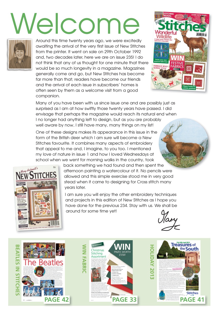 New Stitches Preview Pages