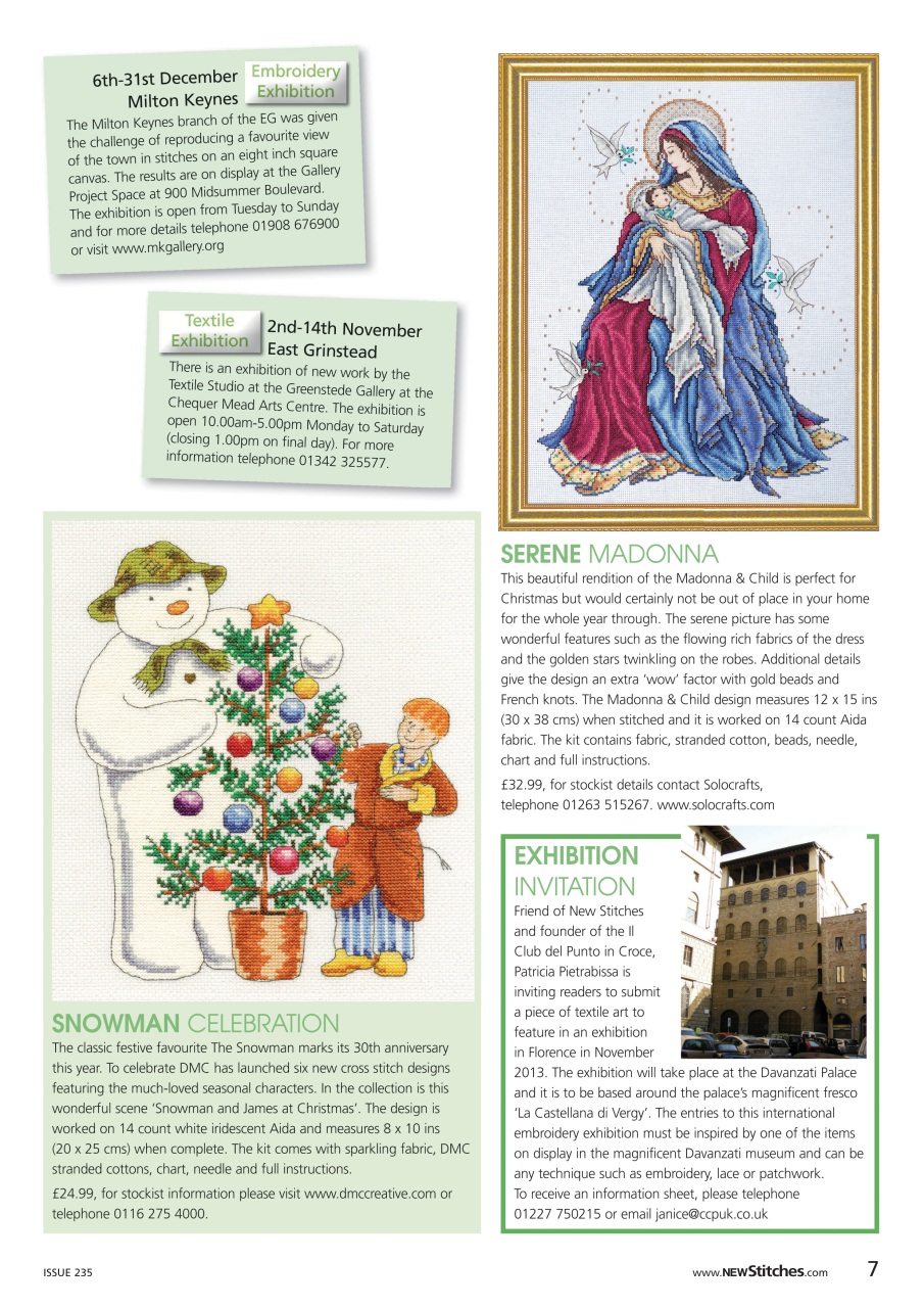 New Stitches Preview Pages