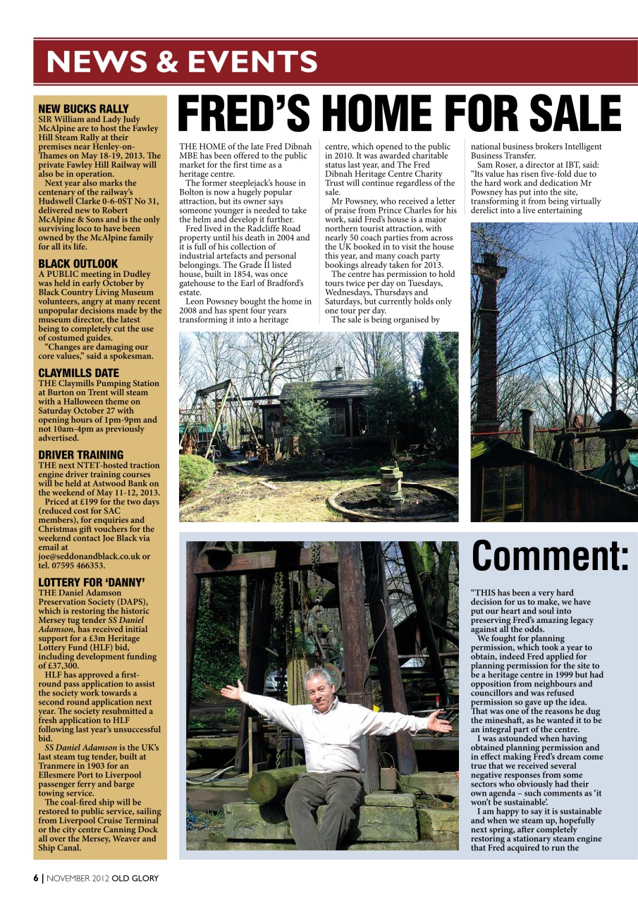 Old Glory Magazine Preview Pages