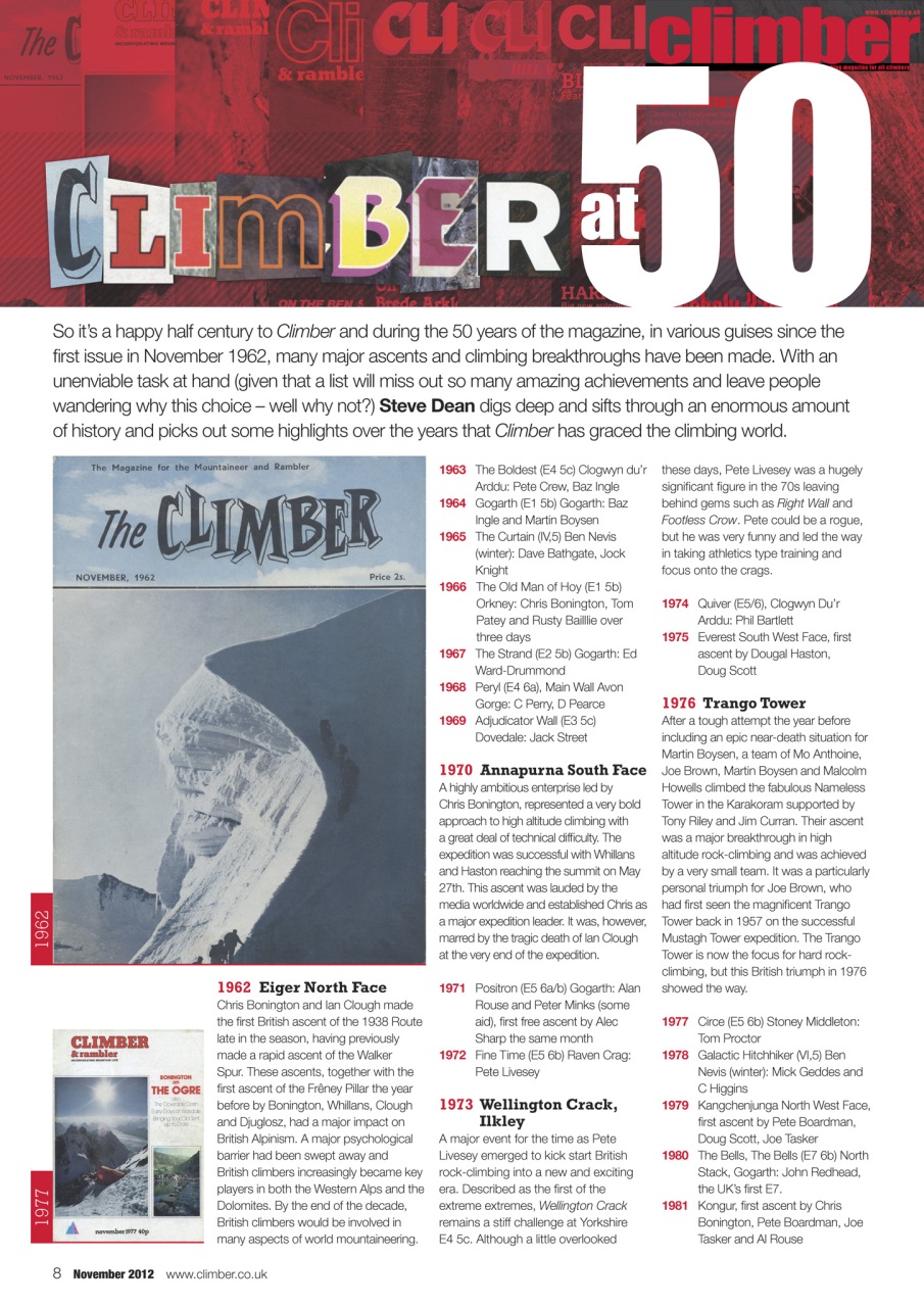 Climber Preview Pages