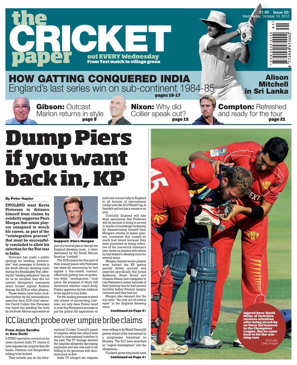 The Cricket Paper Preview Pages