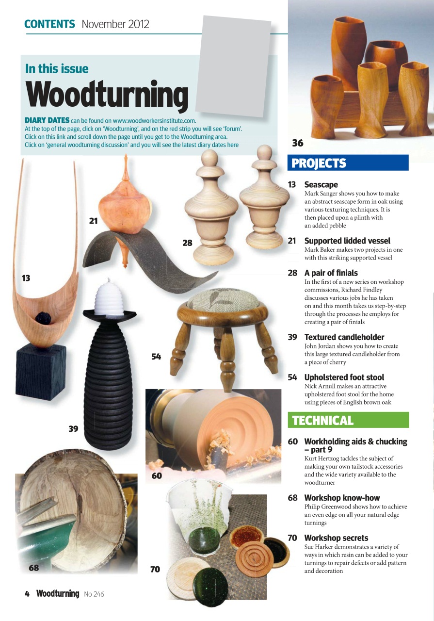 Woodturning Preview Pages