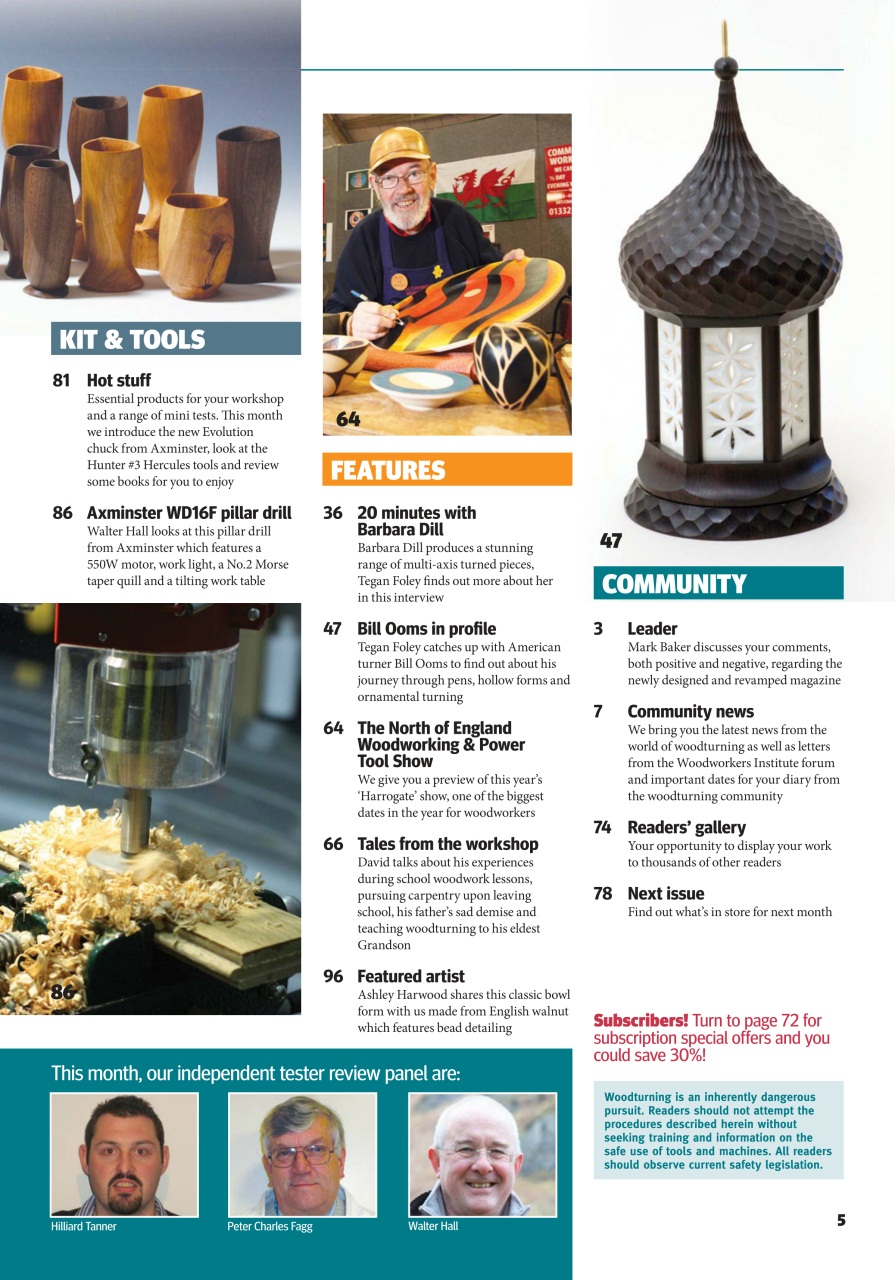 Woodturning Preview Pages