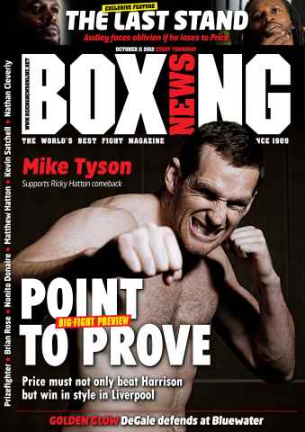 Boxing News issue 11th October 2012