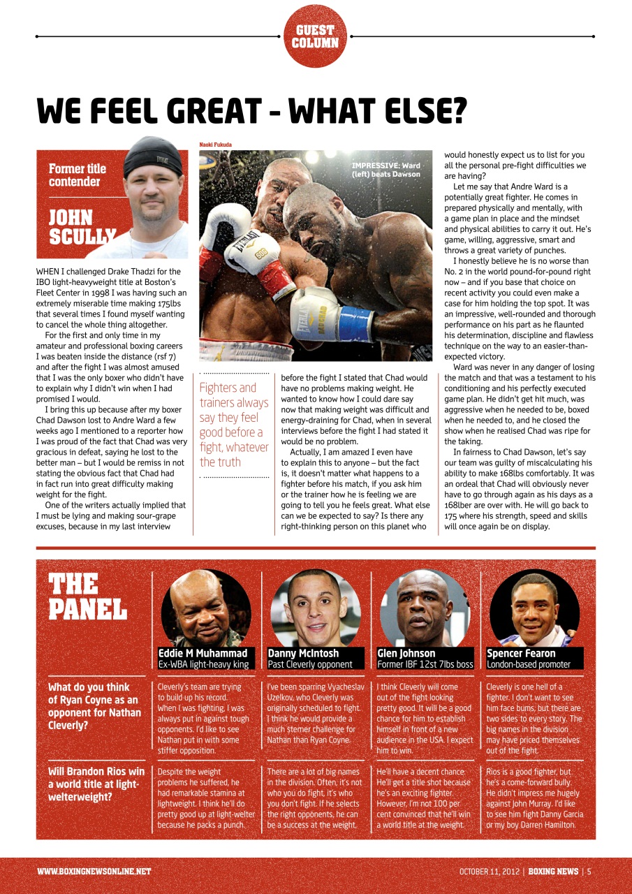 Boxing News Preview Pages
