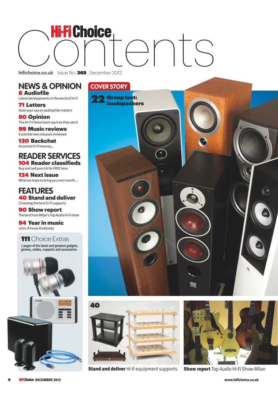 Hi-Fi Choice Preview Pages