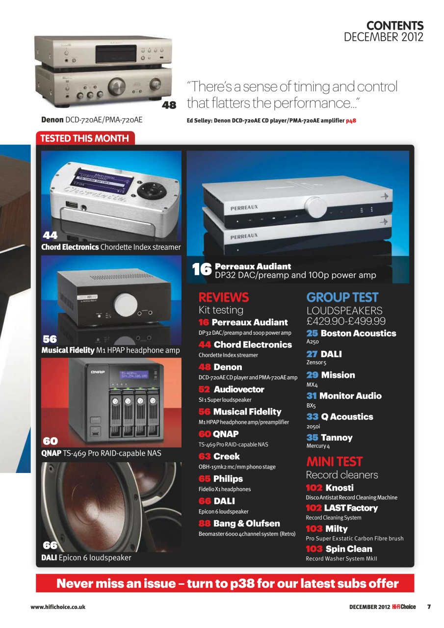Hi-Fi Choice Preview Pages